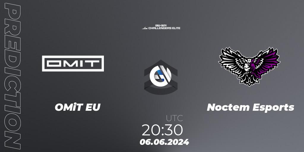 OMiT EU - Noctem Esports: Maç tahminleri. 06.06.2024 at 19:30, Call of Duty, Call of Duty Challengers 2024 - Elite 3: EU