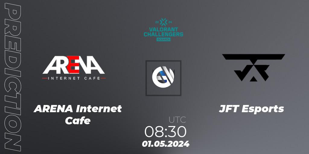 ARENA Internet Cafe - JFT Esports: Maç tahminleri. 01.05.2024 at 08:30, VALORANT, VALORANT Challengers 2024 Oceania: Split 1