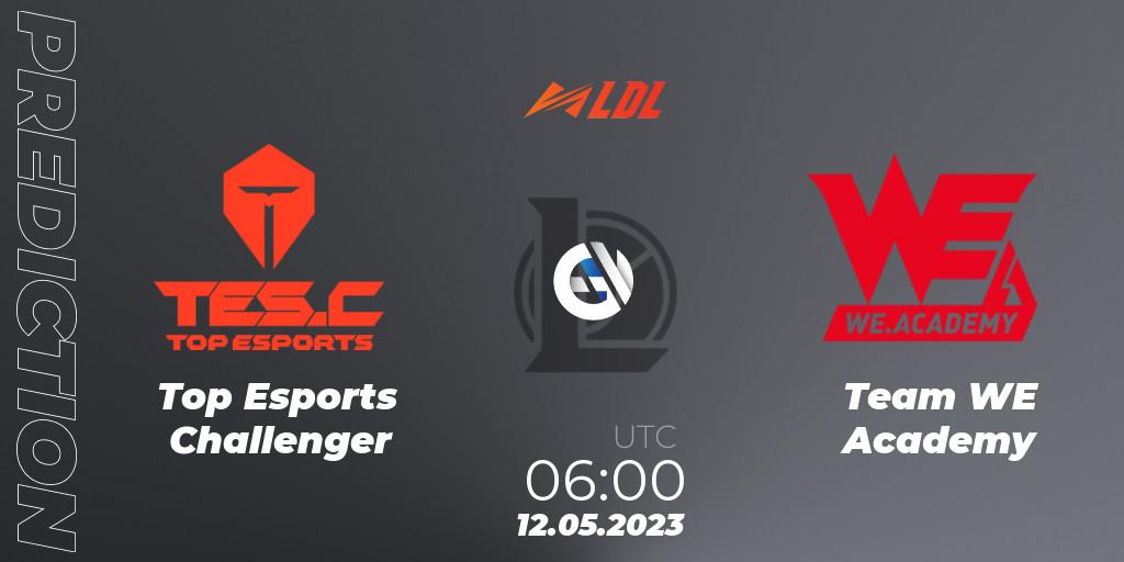 Top Esports Challenger - Team WE Academy: Maç tahminleri. 12.05.2023 at 06:00, LoL, LDL 2023 - Regular Season - Stage 2