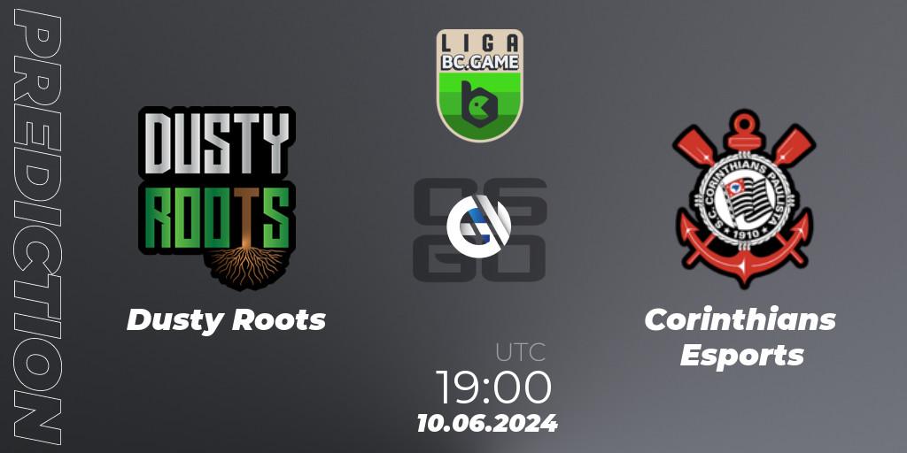 Dusty Roots - Corinthians Esports: Maç tahminleri. 10.06.2024 at 19:00, Counter-Strike (CS2), Dust2 Brasil Liga Season 3