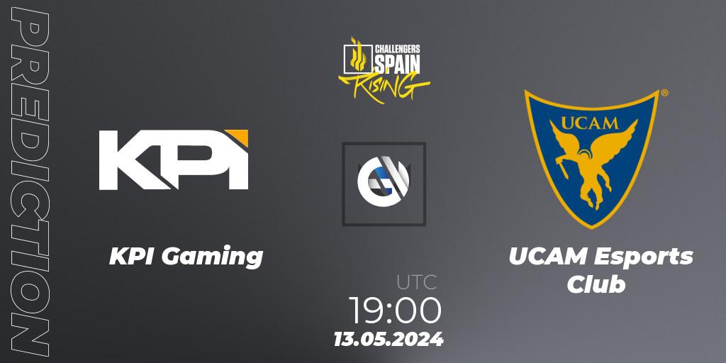 KPI Gaming - UCAM Esports Club: Maç tahminleri. 13.05.2024 at 19:00, VALORANT, VALORANT Challengers 2024 Spain: Rising Split 2