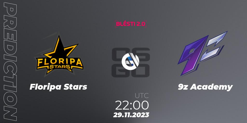 Floripa Stars - 9z Academy: Maç tahminleri. 29.11.2023 at 17:00, Counter-Strike (CS2), BLÉSTI 2.0