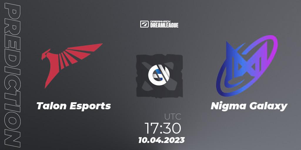 Talon Esports - Nigma Galaxy: Maç tahminleri. 10.04.2023 at 17:25, Dota 2, DreamLeague Season 19 - Group Stage 1