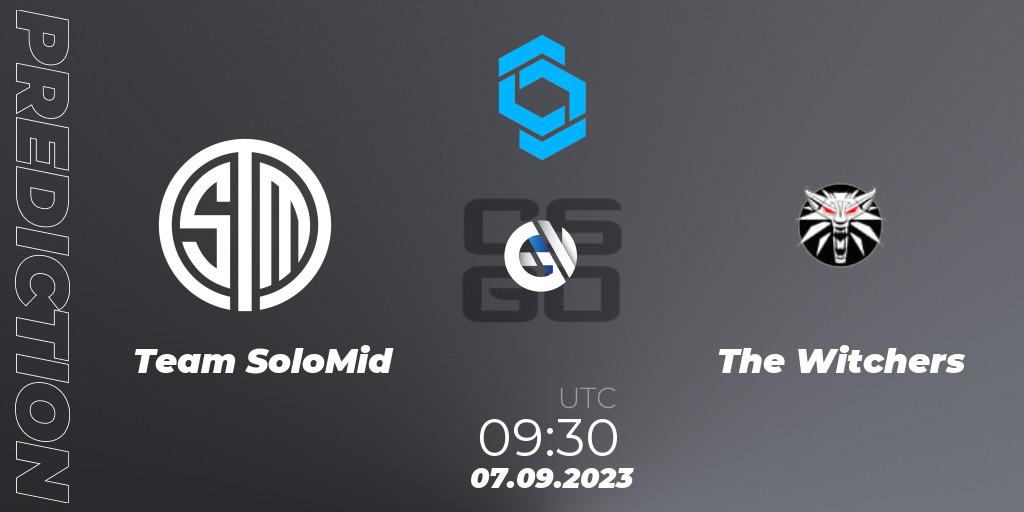 Team SoloMid - The Witchers: Maç tahminleri. 07.09.2023 at 09:30, Counter-Strike (CS2), CCT East Europe Series #2: Closed Qualifier