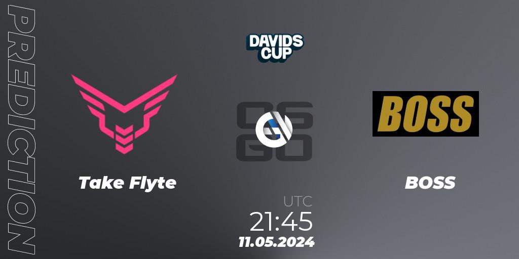Take Flyte - BOSS: Maç tahminleri. 11.05.2024 at 21:45, Counter-Strike (CS2), David's Cup 2024