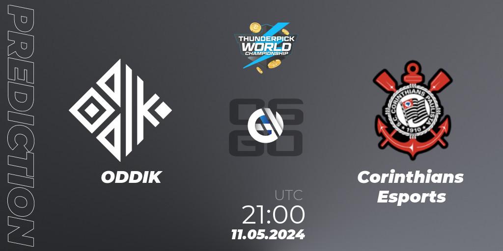 ODDIK - Corinthians Esports: Maç tahminleri. 11.05.2024 at 21:00, Counter-Strike (CS2), Thunderpick World Championship 2024: South American Series #1