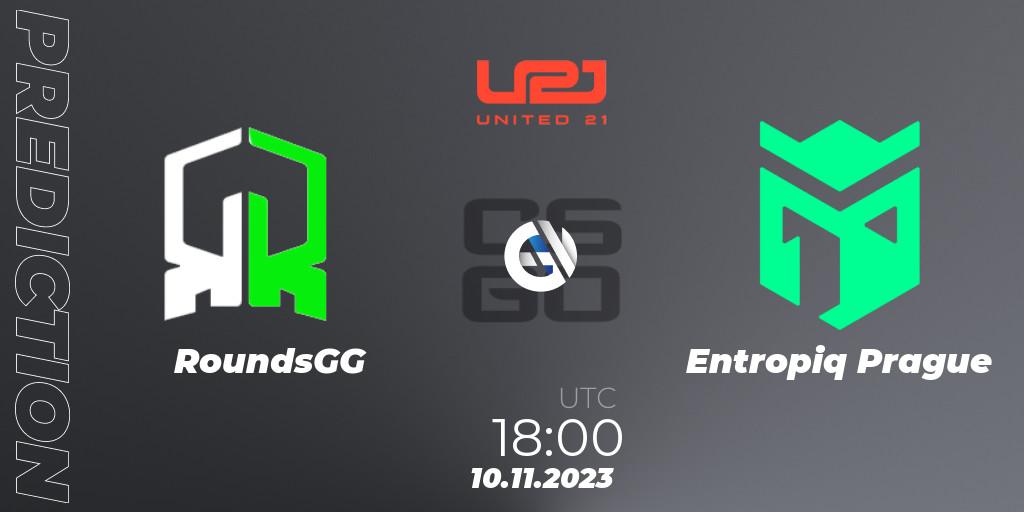 RoundsGG - Entropiq Prague: Maç tahminleri. 10.11.2023 at 18:00, Counter-Strike (CS2), United21 Season 7: Division 2