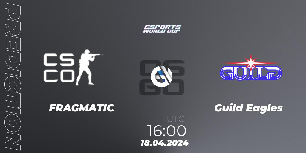 fragmatic - Guild Eagles: Maç tahminleri. 18.04.2024 at 16:00, Counter-Strike (CS2), Esports World Cup 2024: European Open Qualifier