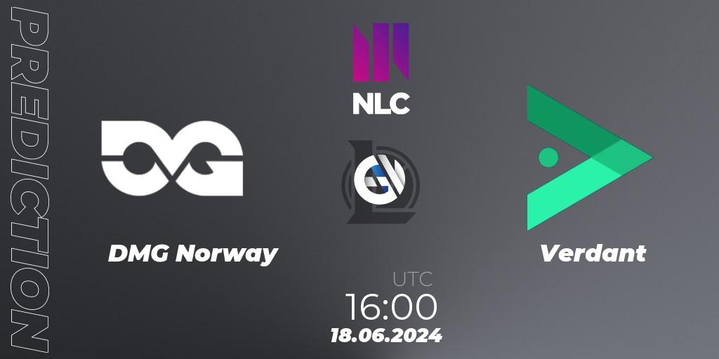 DMG Norway - Verdant: Maç tahminleri. 18.06.2024 at 16:00, LoL, NLC 1st Division Summer 2024