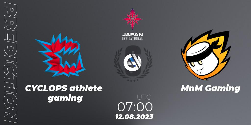 CYCLOPS athlete gaming - MnM Gaming: Maç tahminleri. 12.08.23, Rainbow Six, Japan Invitational - 2023