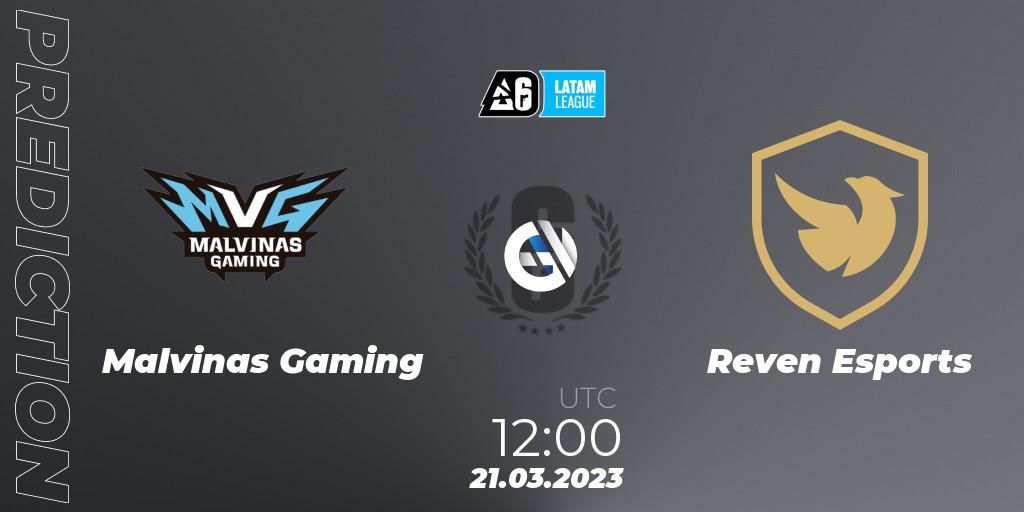 Malvinas Gaming - Reven Esports: Maç tahminleri. 22.03.23, Rainbow Six, LATAM League 2023 - Stage 1