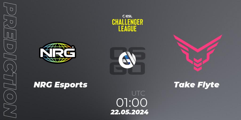 NRG Esports - Take Flyte: Maç tahminleri. 22.05.2024 at 01:00, Counter-Strike (CS2), ESL Challenger League Season 47: North America
