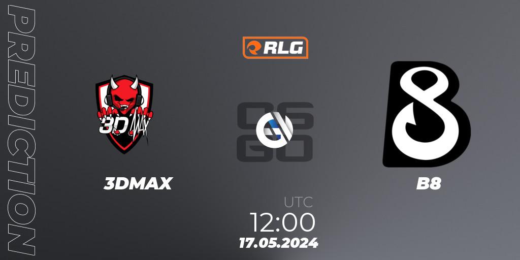 3DMAX - B8: Maç tahminleri. 17.05.2024 at 12:00, Counter-Strike (CS2), RES European Series #4