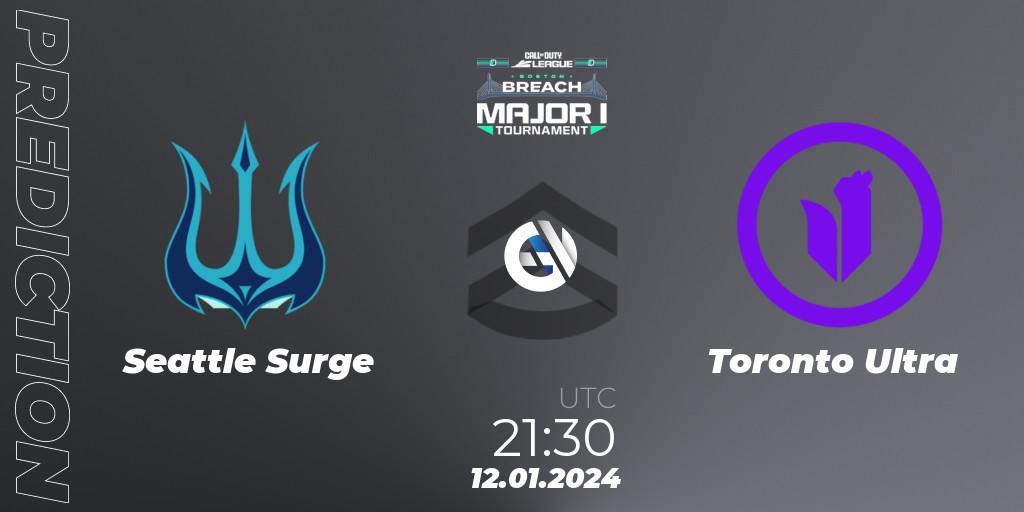 Seattle Surge - Toronto Ultra: Maç tahminleri. 12.01.2024 at 21:30, Call of Duty, Call of Duty League 2024: Stage 1 Major Qualifiers