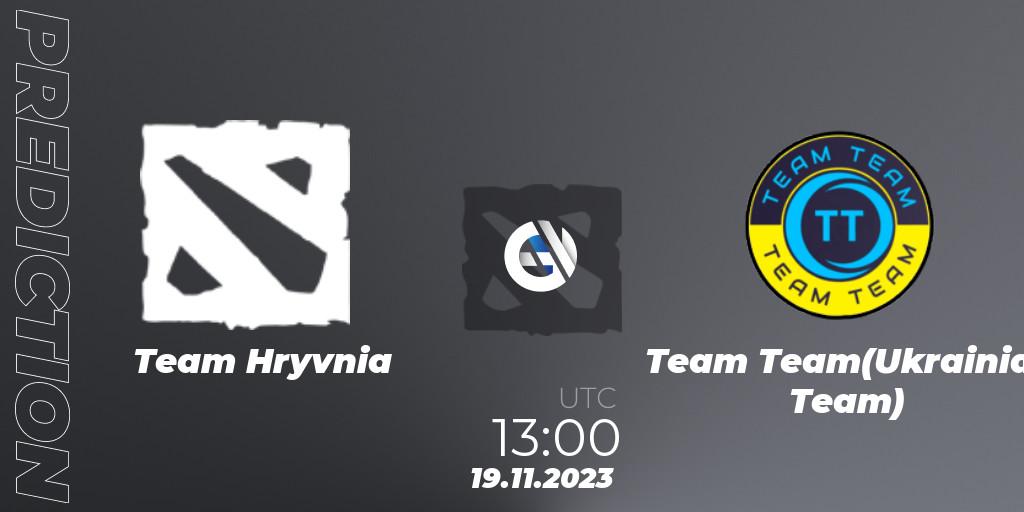 Team Hryvnia - Team Team(Ukrainian Team): Maç tahminleri. 19.11.2023 at 13:00, Dota 2, European Pro League Season 14