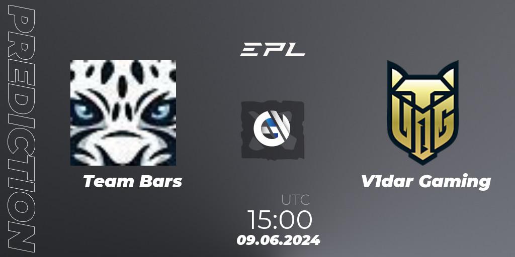 Team Bars - V1dar Gaming: Maç tahminleri. 09.06.2024 at 15:00, Dota 2, European Pro League Season 19: Division 2