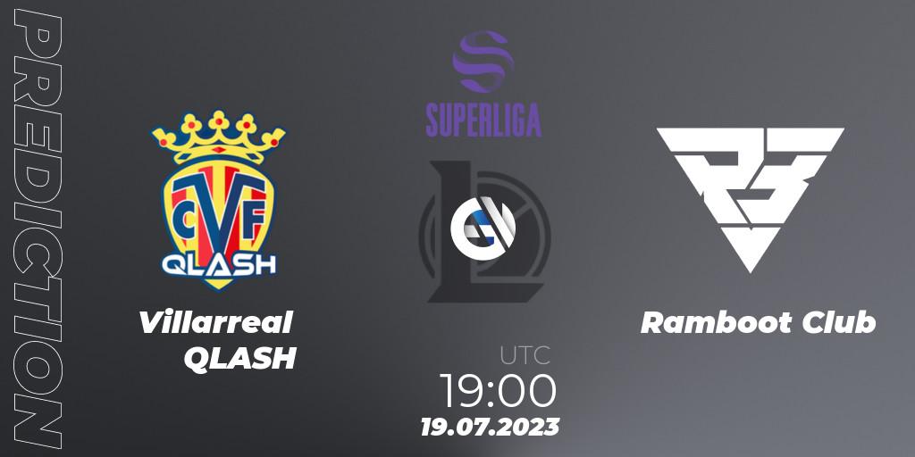 Villarreal QLASH - Ramboot Club: Maç tahminleri. 19.07.2023 at 18:00, LoL, LVP Superliga 2nd Division 2023 Summer