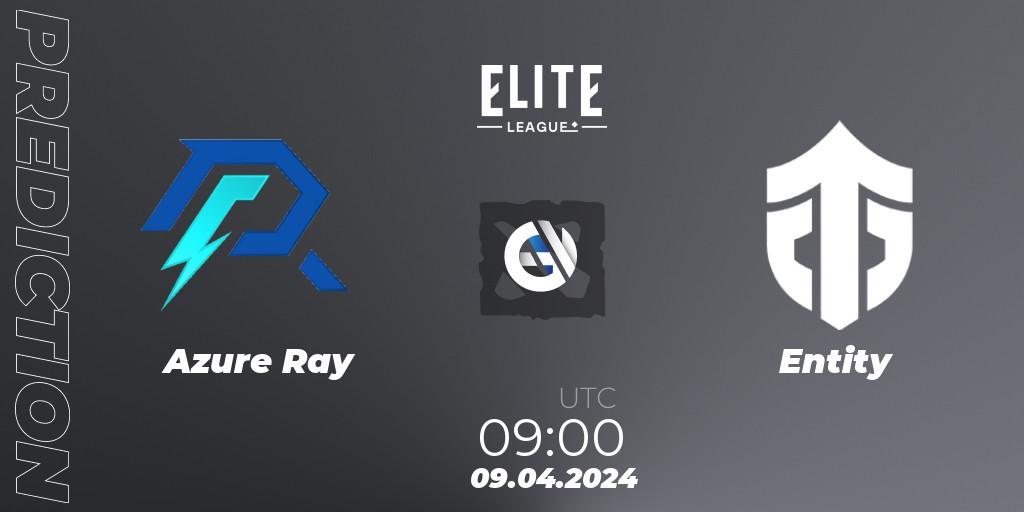 Azure Ray - Entity: Maç tahminleri. 09.04.24, Dota 2, Elite League: Round-Robin Stage