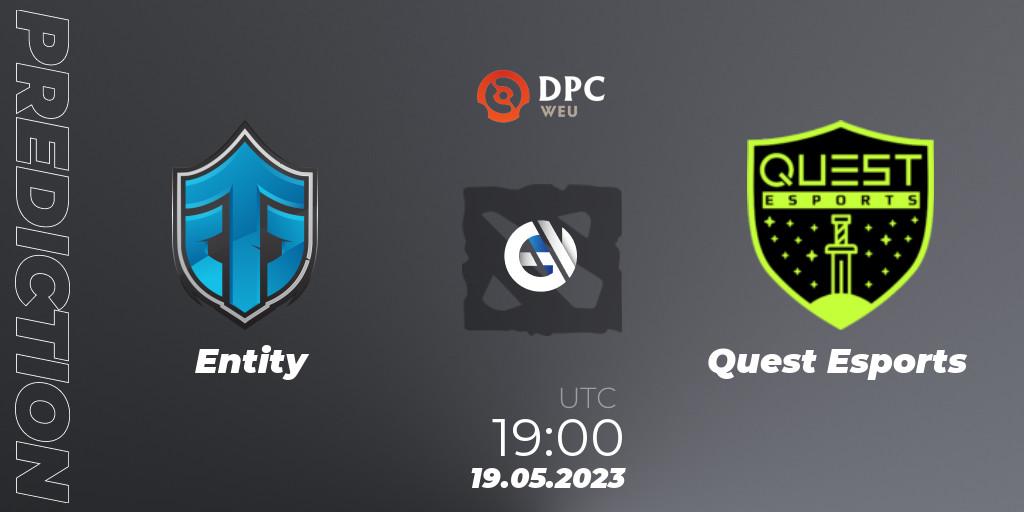 Entity - PSG Quest: Maç tahminleri. 19.05.23, Dota 2, DPC 2023 Tour 3: WEU Division I (Upper)