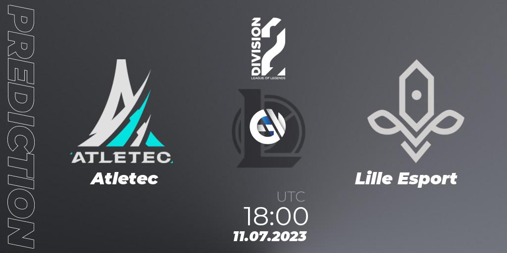 Atletec - Lille Esport: Maç tahminleri. 11.07.23, LoL, LFL Division 2 Summer 2023 - Group Stage