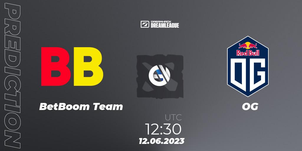 BetBoom Team - OG: Maç tahminleri. 12.06.23, Dota 2, DreamLeague Season 20 - Group Stage 1
