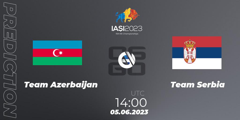 Team Azerbaijan - Serbia: Maç tahminleri. 05.06.23, CS2 (CS:GO), IESF World Esports Championship 2023: Eastern Europe Qualifier