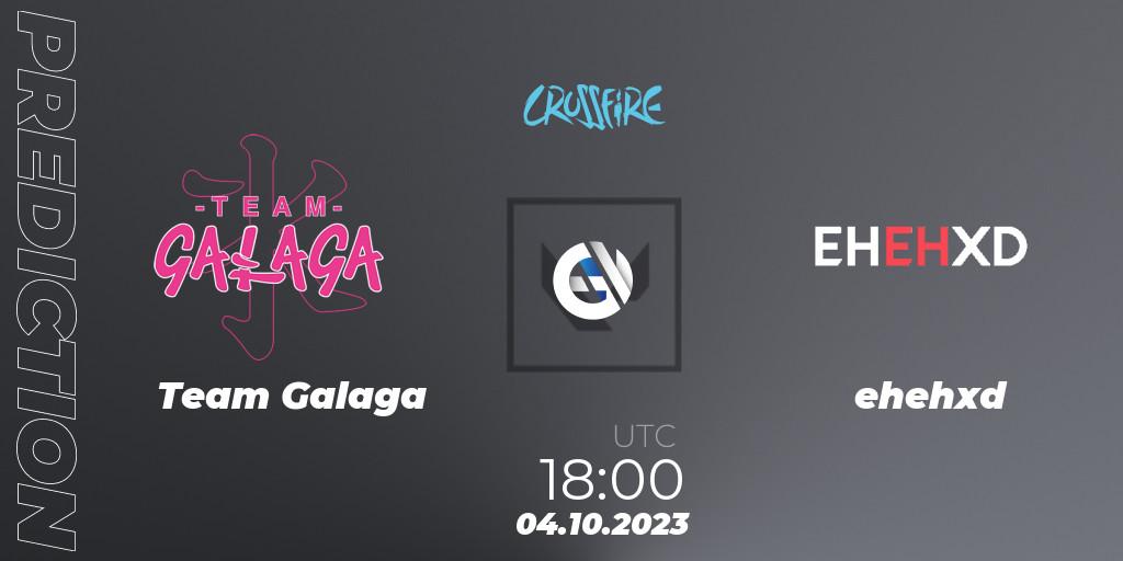 Team Galaga - ehehxd: Maç tahminleri. 04.10.2023 at 18:00, VALORANT, LVP - Crossfire Cup 2023: Contenders #1