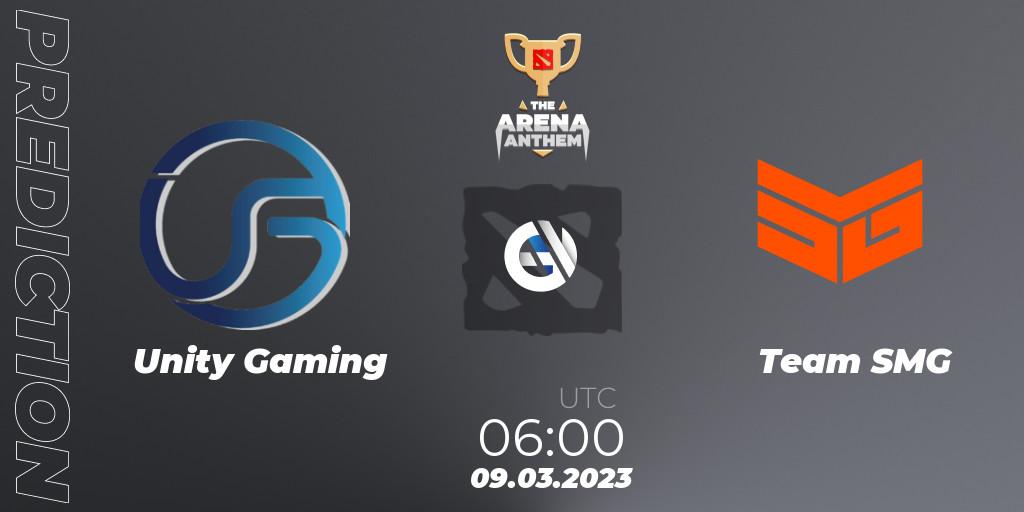 Unity Gaming - Team SMG: Maç tahminleri. 09.03.2023 at 06:30, Dota 2, The Arena Anthem
