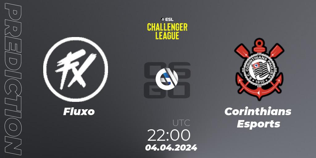 Fluxo - Corinthians Esports: Maç tahminleri. 04.04.24, CS2 (CS:GO), ESL Challenger League Season 47: South America