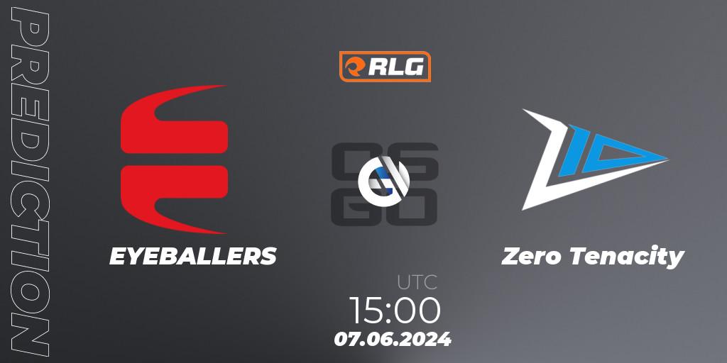 EYEBALLERS - Zero Tenacity: Maç tahminleri. 07.06.2024 at 15:00, Counter-Strike (CS2), RES European Series #5