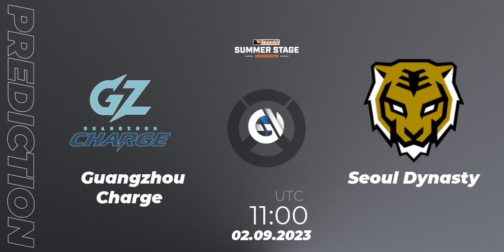 Guangzhou Charge - Seoul Dynasty: Maç tahminleri. 02.09.23, Overwatch, Overwatch League 2023 - Summer Stage Knockouts