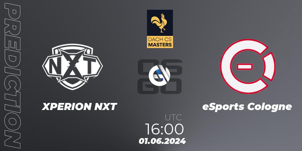 XPERION NXT - eSports Cologne: Maç tahminleri. 01.06.2024 at 16:00, Counter-Strike (CS2), DACH CS Masters Season 1: Division 2