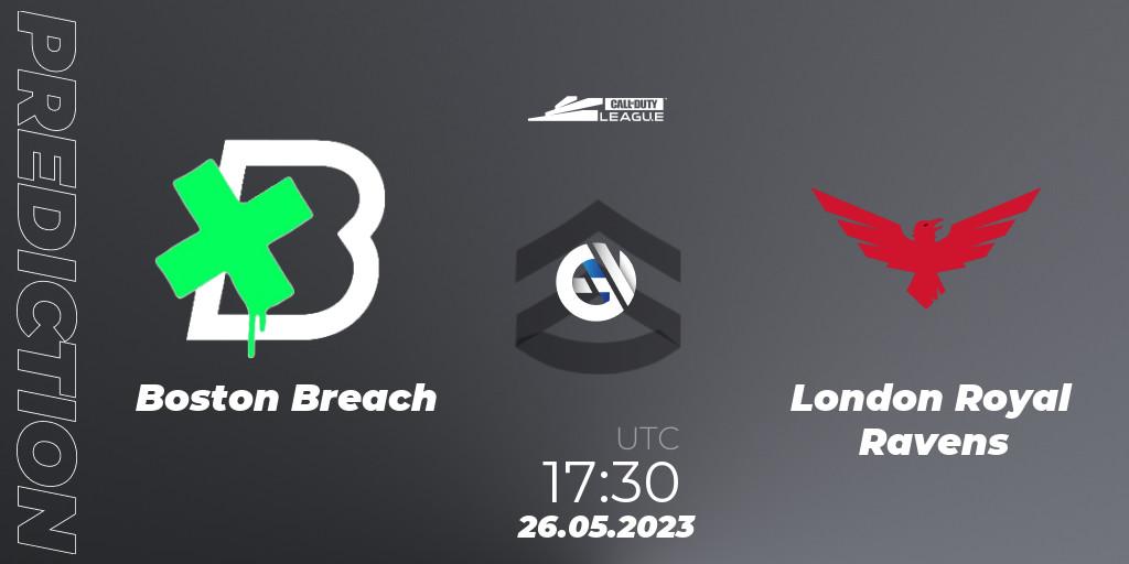 Boston Breach - London Royal Ravens: Maç tahminleri. 26.05.2023 at 17:30, Call of Duty, Call of Duty League 2023: Stage 5 Major