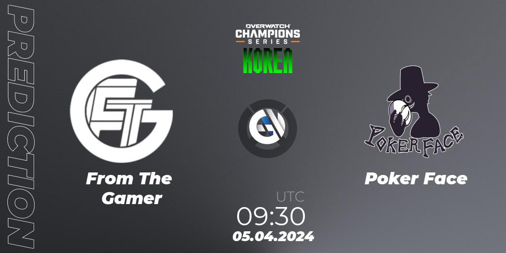 From The Gamer - Poker Face: Maç tahminleri. 05.04.2024 at 09:30, Overwatch, Overwatch Champions Series 2024 - Stage 1 Korea