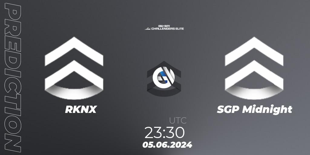 RKNX - SGP Midnight: Maç tahminleri. 05.06.2024 at 22:30, Call of Duty, Call of Duty Challengers 2024 - Elite 3: NA