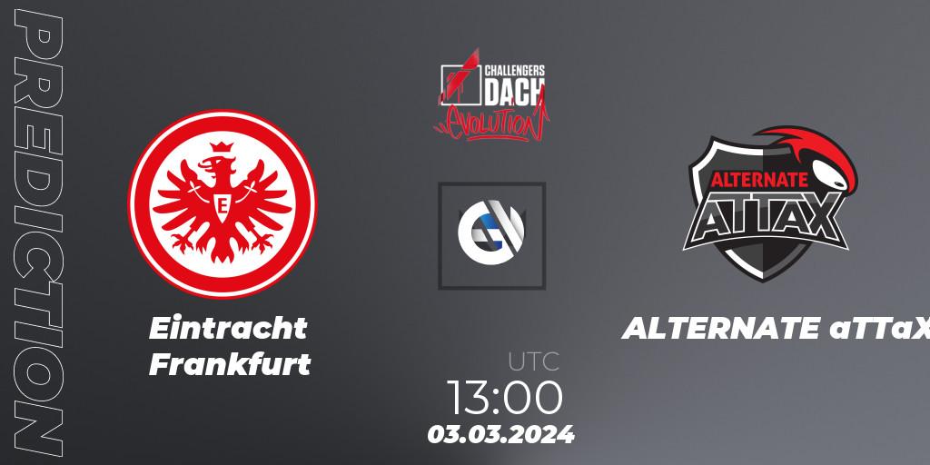 Eintracht Frankfurt - ALTERNATE aTTaX: Maç tahminleri. 17.03.2024 at 13:00, VALORANT, VALORANT Challengers 2024 DACH: Evolution Split 1