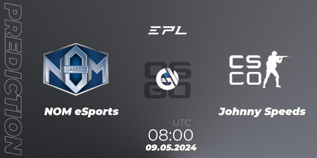 NOM eSports - Johnny Speeds: Maç tahminleri. 09.05.2024 at 08:00, Counter-Strike (CS2), European Pro League Season 17: Division 2