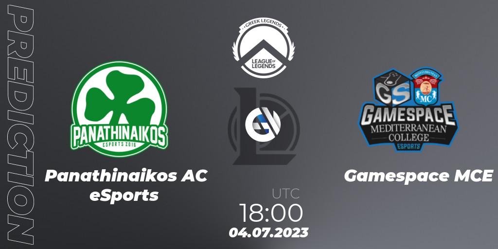 Panathinaikos AC eSports - Gamespace MCE: Maç tahminleri. 04.07.2023 at 18:00, LoL, Greek Legends League Summer 2023