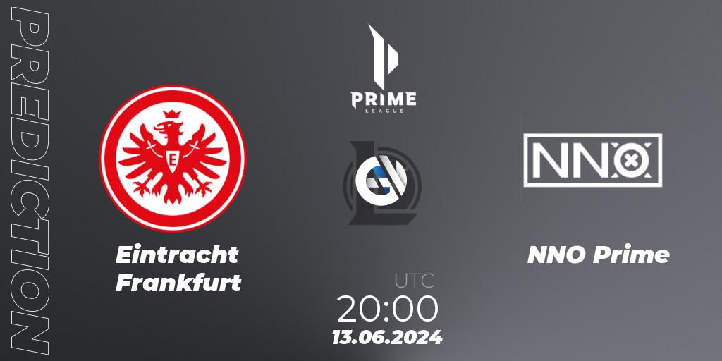 Eintracht Frankfurt - NNO Prime: Maç tahminleri. 13.06.2024 at 17:00, LoL, Prime League Summer 2024
