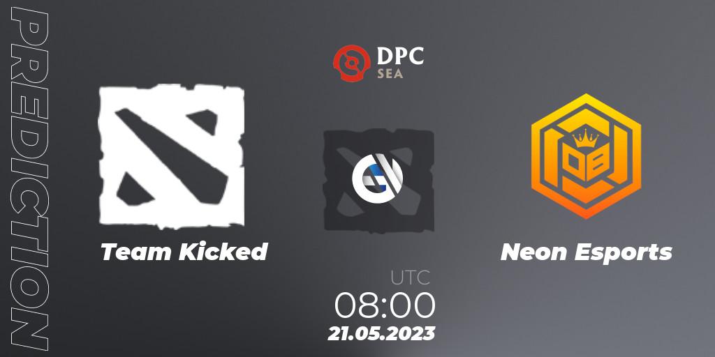 Team Kicked - Neon Esports: Maç tahminleri. 21.05.2023 at 07:50, Dota 2, DPC SEA 2023 Tour 3: Closed Qualifier