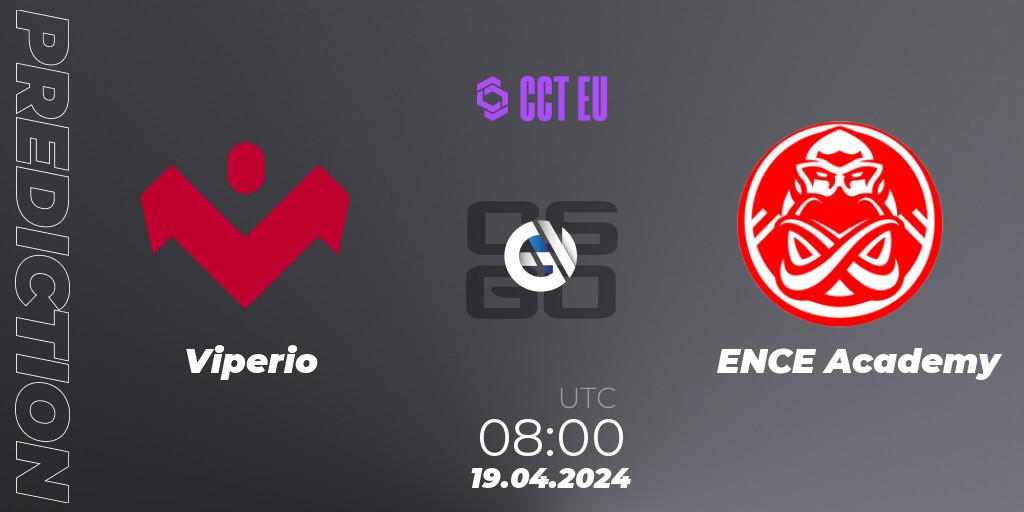 Viperio - ENCE Academy: Maç tahminleri. 19.04.24, CS2 (CS:GO), CCT Season 2 Europe Series 1 Closed Qualifier