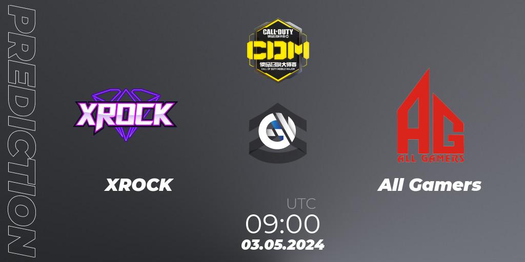 XROCK - All Gamers: Maç tahminleri. 03.05.2024 at 09:00, Call of Duty, China Masters 2024 S7: Championship
