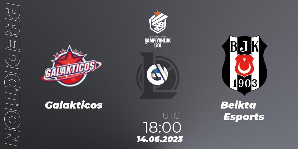 Galakticos - Beşiktaş Esports: Maç tahminleri. 14.06.2023 at 18:00, LoL, TCL Summer 2023 - Group Stage