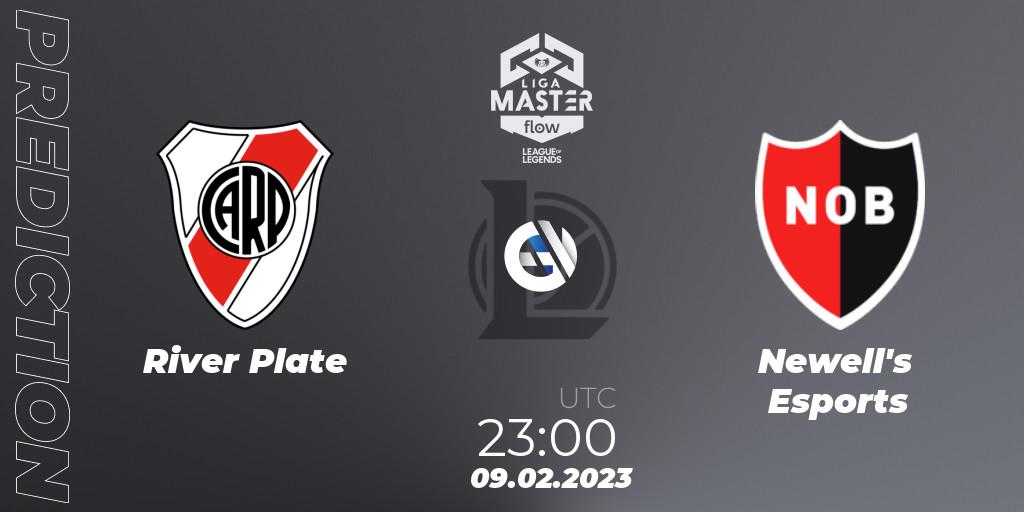 River Plate - Newell's Esports: Maç tahminleri. 09.02.23, LoL, Liga Master Opening 2023 - Group Stage