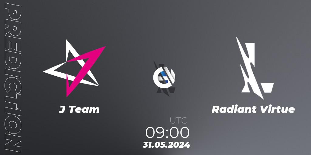 J Team - Radiant Virtue: Maç tahminleri. 31.05.2024 at 09:00, Wild Rift, Wild Rift Super League Summer 2024 - 5v5 Tournament Group Stage
