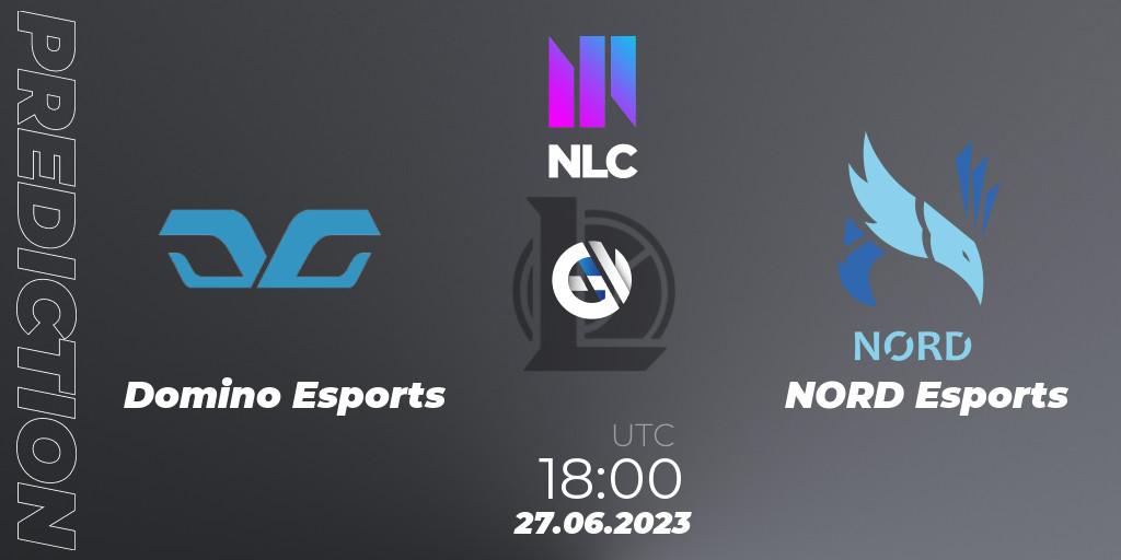 Domino Esports - NORD Esports: Maç tahminleri. 27.06.2023 at 18:15, LoL, NLC Summer 2023 - Group Stage