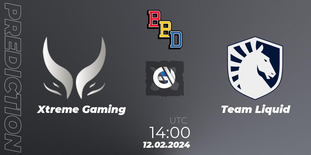 Xtreme Gaming - Team Liquid: Maç tahminleri. 12.02.2024 at 12:40, Dota 2, BetBoom Dacha Dubai 2024
