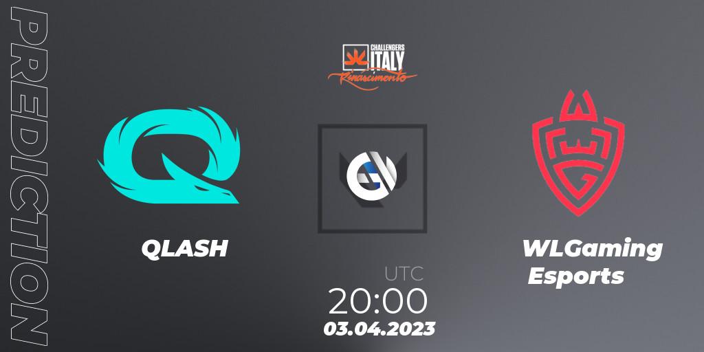 QLASH - WLGaming Esports: Maç tahminleri. 03.04.2023 at 20:10, VALORANT, VALORANT Challengers 2023 Italy: Rinascimento Split 2