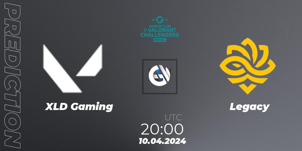 XLD Gaming - Legacy: Maç tahminleri. 10.04.2024 at 20:00, VALORANT, VALORANT Challengers Brazil 2024: Split 1