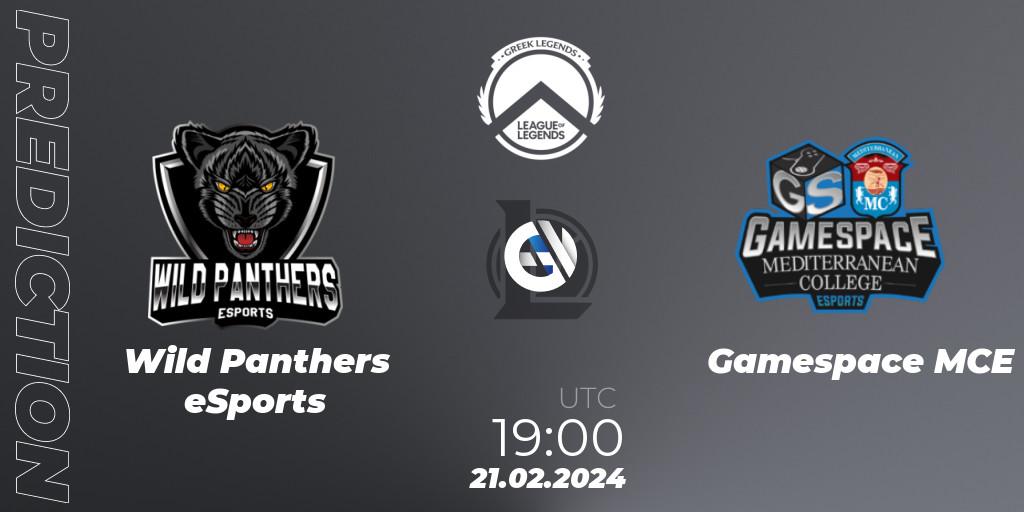 Wild Panthers eSports - Gamespace MCE: Maç tahminleri. 21.02.2024 at 19:00, LoL, GLL Spring 2024